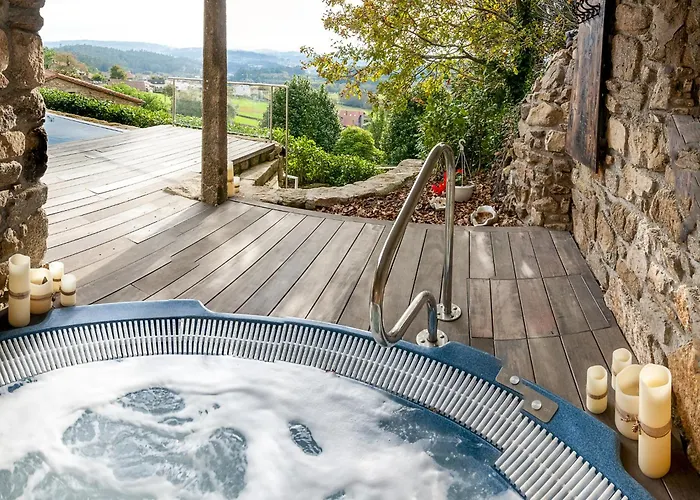 Casa Do Cebro Casa Con Piscina Y Jacuzzi Privados * Santiago de Compostela