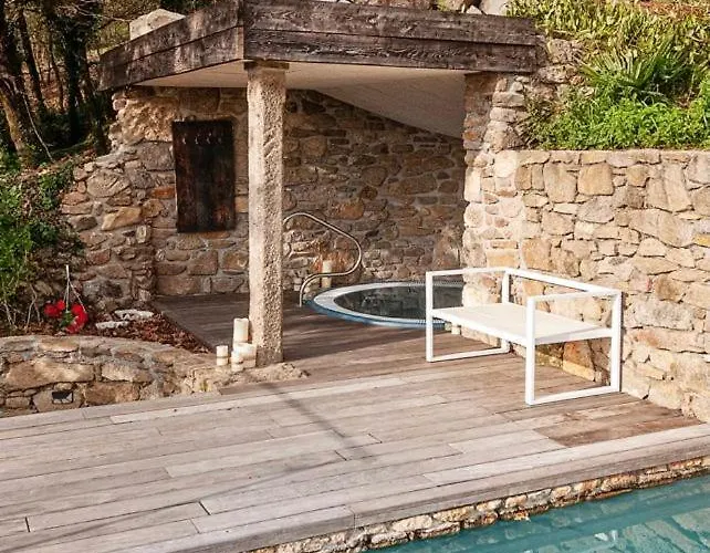 Casa de Férias Casa Do Cebro Casa Con Piscina Y Jacuzzi Privados *