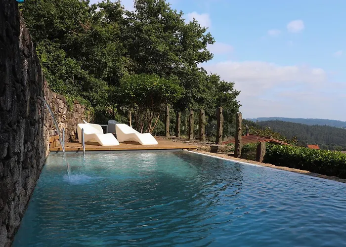 Casa Do Cebro Casa Con Piscina Y Jacuzzi Privados サンティアゴ・デ・コンポステーラ